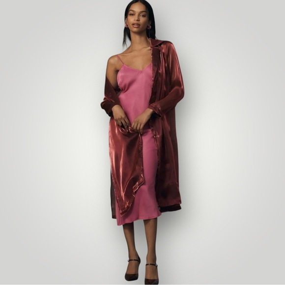 Anthropologie Jackets & Blazers - NWT Anthropologie‎ Femme Sheer Trench Coat Duster Unique Dopamine Dressing